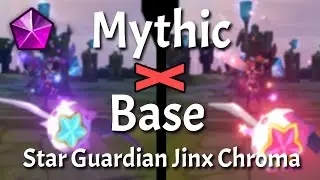 How DIFFERENT is Mythic Star Guardian Jinx Chroma? | Skin Comparison