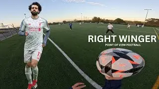 RIGHT WINGER POINT OF VIEW FOOTBALL I POV FOOTBALL