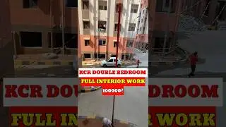 KCR double bedroom 🏡 full interior work 100000₹ @IM_MSK