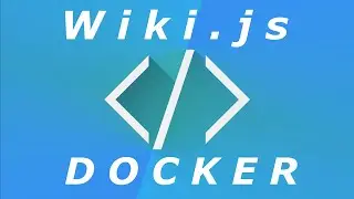 Wikijs self hosted with Docker and Portainer