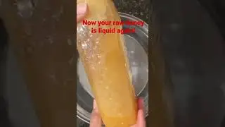 How to crystallized honey back to liquid honey#shorts #youtubeshorts #viral #food #tastyrecipe