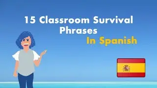 15 Classroom Survival Phrases in Spanish| Learn Spanish | A1