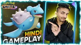 Pokemon unite Hindi Gameplay | Lapras: The Ultimate Defender in Pokemon UNITE