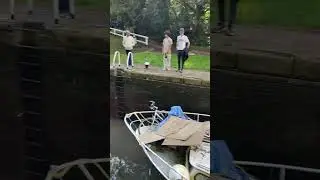 Crossing of boats #cassioburypark #touristplace #waterdams
