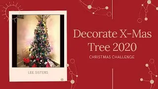 Decorate X-Mas Tree 2020 | Target & Michaels Black Friday Sale | Lee Sisters