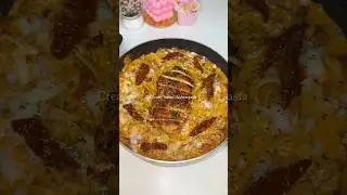 Creamy tuscan chicken pasta! 🍝 #viral #youtubeshorts