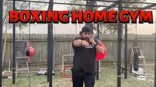 Boxing home gym & Ringside Tsunami bag!