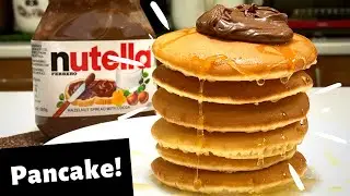 Pancake Nutella | Senang, Mudah & Sedap