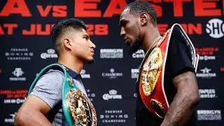 Robert Eastern Jr. vs Mikey Garcia prediction after the 1st press conference.
