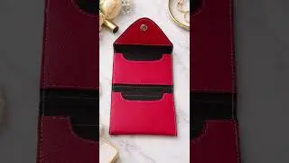 Elegant Red Wallet ❤️ | Small, Stylish & Handy
