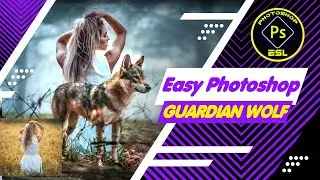Photoshop Fantasy Manipulation Tutorial - Ladies and Wolf
