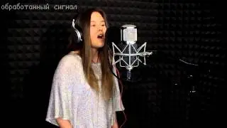 Anastasiya Biryukova (NABI) tests a microphone SE ELECTRONICS GEMINI II (cut)