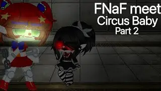 Fnaf 1 meets Circus baby ||Fnaf||Gacha Club||