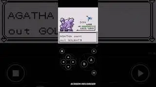 Defeating ELITE-4 in Pok&eacute;mon Yellow (ROM Hack) Part-3 [Agatha]
