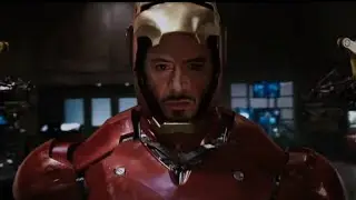 The first iron man's transformation scene - Iron man (2008)