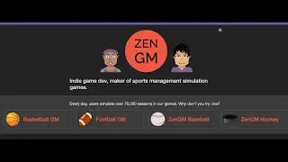 ZenGM Hokey Ep 1 :Live