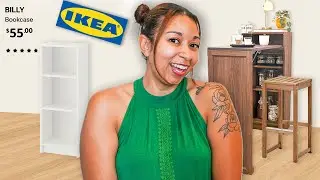 hacking an IKEA Billy bookcase into a folding kitchen island