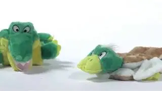 Kyjen Plush Puppies Ginormous Squeaker Mat Gator