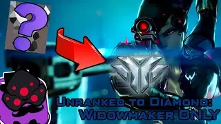 I Start an Unranked to Diamond Widowmaker Only Challenge!