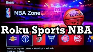 How to Watch Live NBA Games Sports on Roku Free Channel TV Cable Basketball Team