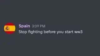 If countries had a discord (Part 1)