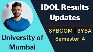 SYBCOM Semester 4 IDOL Results declared