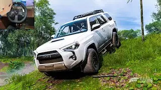 Toyota 4Runner TRD Pro |Jungle Offroading - Forza Horizon 5 | Logitech g920 gameplay