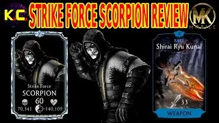MK Mobile - Strike Force Scorpion Review