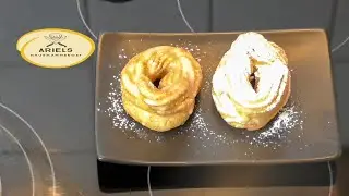 Spritzkuchen wird auch Spritzringe, Fettkringel oder Schmalzkringel genannt, Hausmannskost,