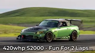 Обзор Honda S2000 2007 года (420 л.с.) на треке &mdash; невероятно быстрая, если вы сможете с ней справ...