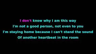 Pat The Bunny - I'm not a good person (Karaoke)