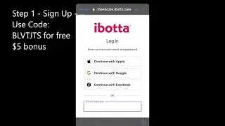 Ibotta Tutorial and Referral Code