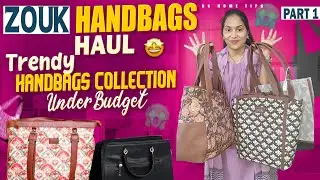 Zouk Office bags 🤩👌|| Hand bags Haul || Good quality affordable Bags||Zouk hand bags || Rs home tips