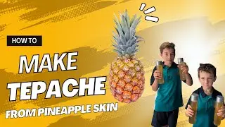 How to Make Tepache | Fermented Pineapple Drink by the TukkaBros 🍍🔥