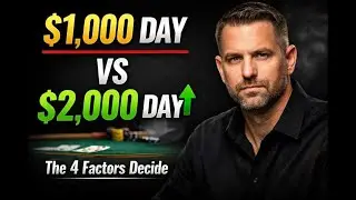 Perfect Dark Baccarat | The 4 Factors That Decide $1,000 vs $2,000 Days