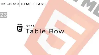 HTML Tags - Table Row