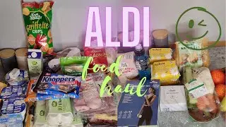 ALDI / FOOD HAUL🛒 / ZAKUPY SPOŻYWCZE ZA PRAWIE 100 EURO / TROCHĘ SŁODYCZY I COŚ DO ĆWICZEŃ / NIEMCY