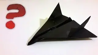 How to make a paper bomber aircraft (Easy)