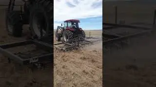 Piket Spike Harrows with Three-Point Harrow Frame