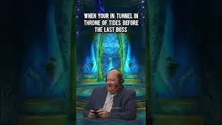 When your in the tunnel in throne of tides before the last boss #wow #worldofwarcraft #warcraft