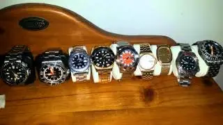WRIST WATCH COLLECTION REVIEW - Pete Poverty Dive Watch Collection