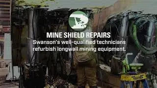 Longwall Mine Shield Repair Process | Swanson Industries, Inc.