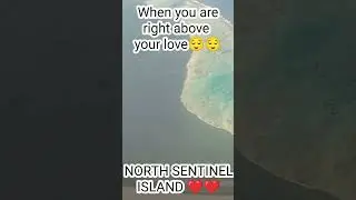 PASSING OVER NORTH SENTINEL ISLAND😱😱| DELHI TO ANDAMAN | ANDAMAN TOUR | FULL VLOG ON CHANNEL #shorts