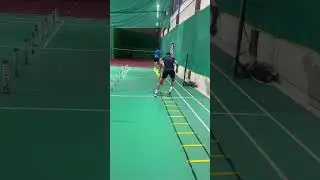 Badminton training in LSBA BADMINTON COMPLEX #badminton #badmintondrills #badmintonlovers