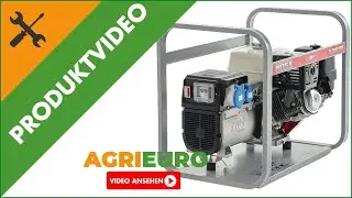 Produktvideo Stromerzeuger 5,0 KW einphasig MOSA GE 7000 HBM - Drehstromgenerator Made in Italy