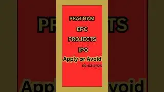 Pratham EPC Projects IPO Review #shorts #ipo