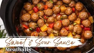 🥢🍍 Homemade Sweet & Sour Sauce Meatballs (So Good!) | Easy Recipes To Make Again and Again! 🤤