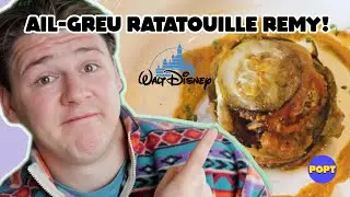 Jed yn creu Ratatouille Remy! How to make Disney's Ratatouille recipe!