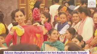 Iskcon Bangkok Thailand  srisri radha Govinda temple Shree Krishna Janmastami 2023