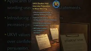 UKVI 🇬🇧 (Student Visa) Interviews Do Not Decide Your Case &mdash; They Confirm It